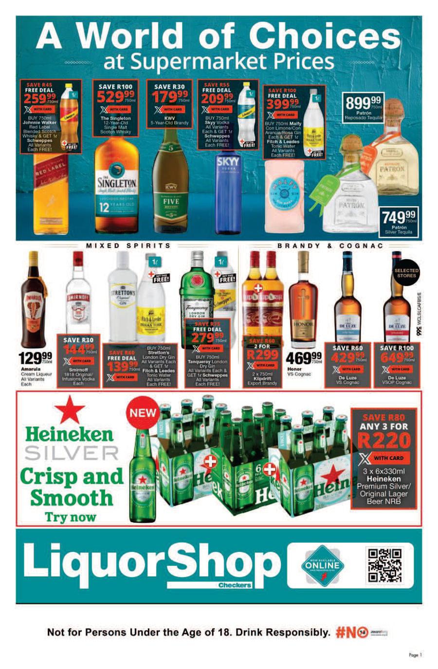 Checkers Liquor Western Cape A World Of Choices (23 June 9 July