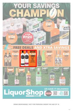 Checkers Liquor Western Cape : Your Savings Champion (25 July - 7 August 2022), page 1