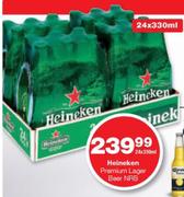 Heineken Premium Lager Beer NRB-24x330ml