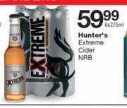 Hunter's Extreme Cider NRB-6x275ml
