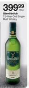 Glenfiddich 12 Year Old Single Malt Whisky-750ml