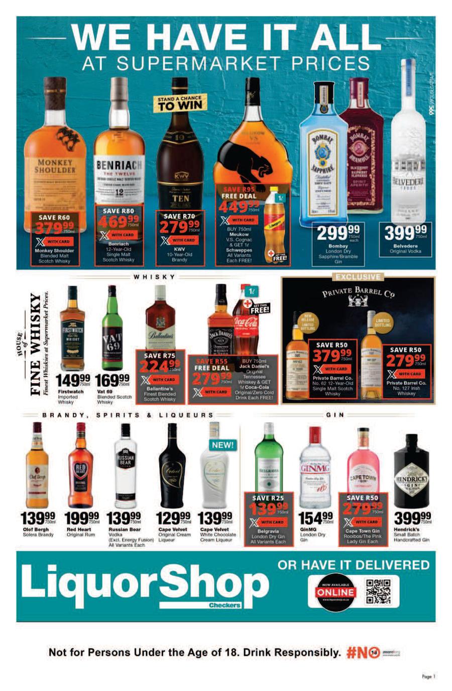 Checkers Liquor Western Cape We Have It All (24 May 11 June 2023