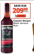 Captain Morgan Black Jamaica Rum-750ml