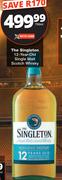 The Singleton 12 Year Old Single Malt Scotch Whisky-750ml