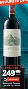 Anthonij Rupert Optima Red Wine-750ml