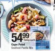 Cape Point Seafood Paella Mix-500g Each
