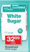 Housebrand White Sugar-2.5Kg