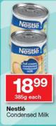 Nestle Condensed Milk-385g Each