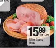 Elim Gypsy Ham-Per 100g