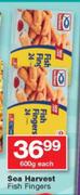 Sea Harvest Fish Fingers-600g Each