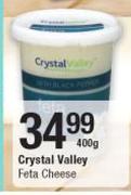 Crystal Valley Feta Cheese-400g