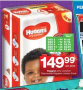 Huggies Dry Comfort Disposable Nappies Jumbo Pack-Per Pack