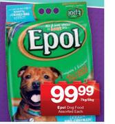 epol dog food price