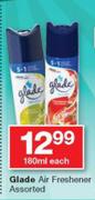 Glade Air Freshener Assorted-180ml Each