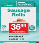 Housebrand Sausage Rolls-30 Per Pack