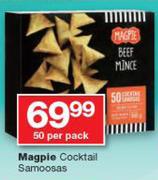 Magpie Cocktail Samoosas-50 Per Pack