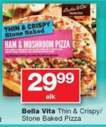Bella Vita Thin & Crispy Stone Baked Pizza-Elk