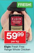 Elgin Fresh Free Range Whole Chicken-Per Kg