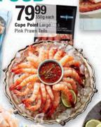 Cape Point Large Pink Prawn Tails-350g Each