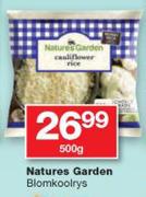 Natures Garden blomkoolrys-500g