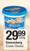 Simonsberg Cream Cheese-230g