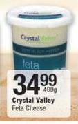 Crystal Valley Feta Cheese-400g