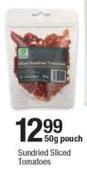 Sundried Sliced Tomatoes-50g Pouch
