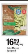 Baby Marrow Spaghetti-350g Bag