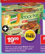 Knorr Stock Pot 2x4 Per Pack With Free Knorr Stock 2 per Pack-Each