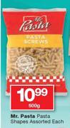 Mr. Pasta Pasta Shapes Assorted-500g Each