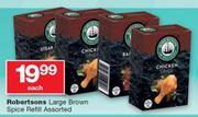 Robertsons Large Brown Spice Refill-Each
