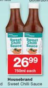 Housebrand Sweet Chilli Sauce-750ml Each