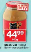 Black Cat Peanut Butter-800g Each