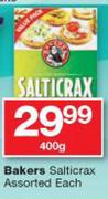 Bakers Salticrax-400g Each