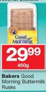 Bakers Good Morning Buttermilk Rusks-450g