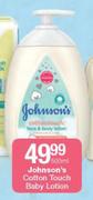 Johnson's Cotton Touch Baby Lotion-500ml