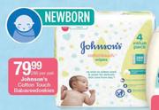 Johnson's Cotton Touch Babaveedoekies-266 Per Pak