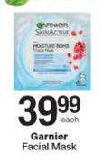 Garnier Facial Mask-Each