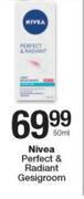 Nivea Perfect & Radiant gesigroom-50ml