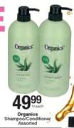 Organics Shampoo/Conditioner Assorted-1Ltr Each
