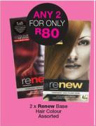 Renew Base Hair Colour Assorted-For 2