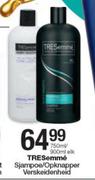 Tresemme sjampoe/opknapper verskeidenheid-750ml/900ml Elk