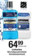 Listerine mondspoelmiddel verskeidenheid-500ml Elk
