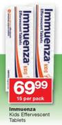 Immuenza Kids Effervescent Tablets-15 Per Pack