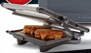 Platinum 4-Slice Stainless Steel Sandwich Press-Each