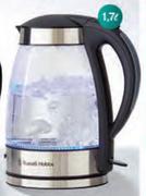 Russell Hobbs 1.7Ltr 360° Cordless Glass Kettle-Each