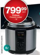 Platinum 6Ltr Pressure Cooker-Each