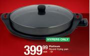 Platinum 5Ltr Round Frying Pan-Each