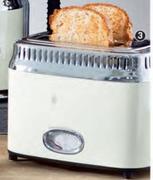 Russell Hobbs 2 Slice Toaster Cream/Black-Each