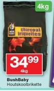 Bush Baby houtskoolbrikette-4Kg